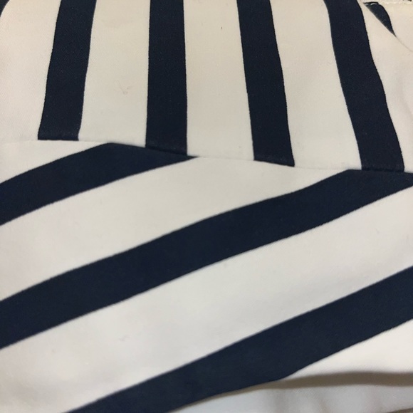 CLASSIC DARK NAVY STRIPED DRESS - Picture 2 of 8